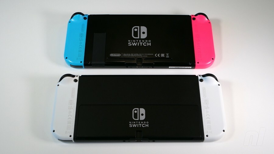 As you can see, the Switch logo has been moved slightly to account for the new kickstand.