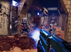 Turbo Overkill Brings Ultraviolent Cyberpunk FPS Action To Switch In 2022, And It's Got A "Chainsaw Leg"