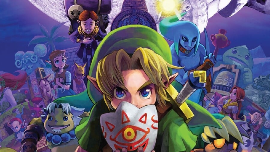 Le masque de Zelda Majora modèle 3D
