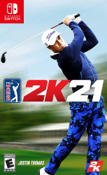 PGA Tour 2K21 Cover