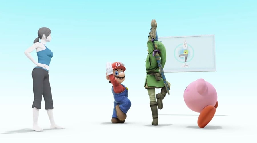 Frankly, this Smash Bros. screen is the most fun Wii Fit image we could find