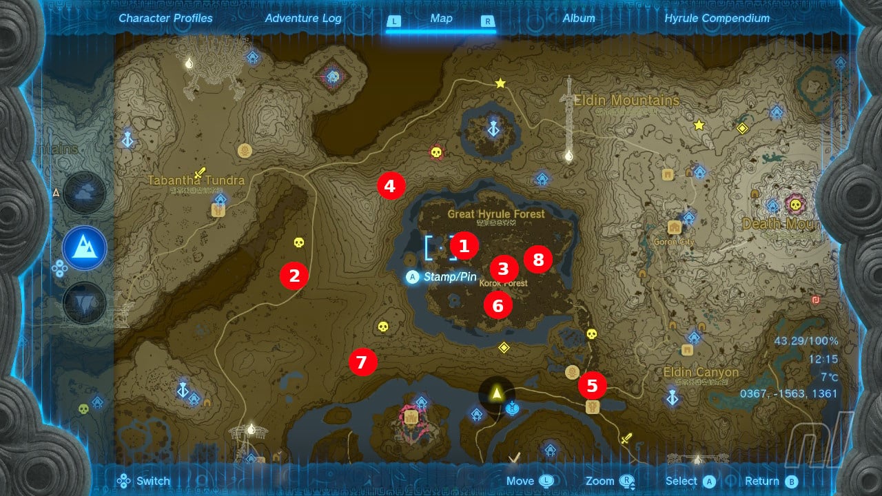 Shrine map and locations for Zelda: Tears of the Kingdom - Polygon in 2023