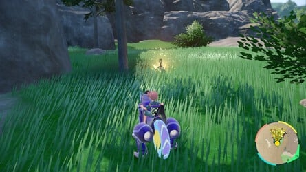 All Wild Tera Pokémon Locations > The Teal Mask DLC - Kitakami Region > Oni Mountain Wild Tera Pokémon > Wild Tera Hakamo-o - 1 of 2