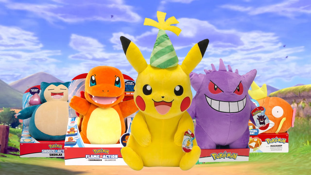 POKEMON QUEST 4 VINYL FIGURE - GENGAR, PIKACHU, EEVEE, SNORLAX