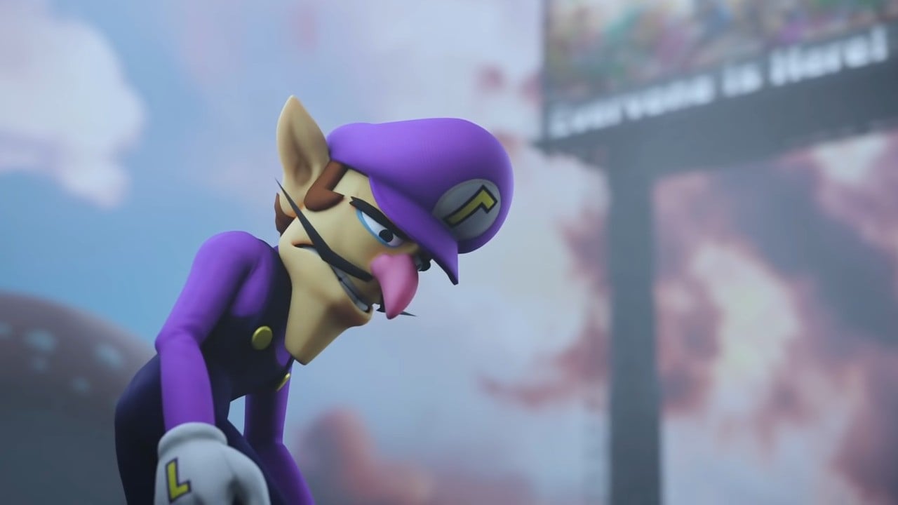 Случайно: Waluigi „се кани“ в Super Smash Bros.  В тази страстна промоция, направена от фенове