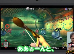 Eiji Aonuma Shows Off Gyroscope Aiming in The Legend of Zelda: Majora's Mask 3D