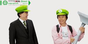 Two big-time Luigi fans