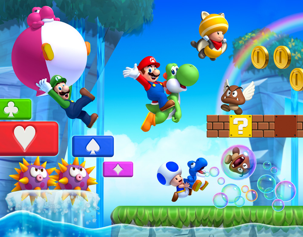 New super mario bros ds sales wii u