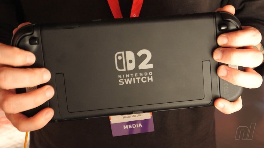 Battery Life Nintendo Switch 2 Back