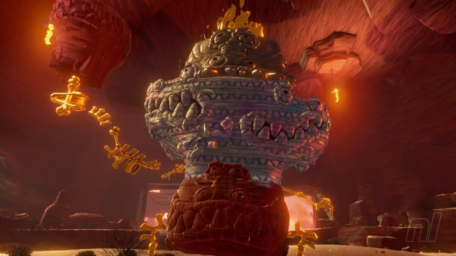 Donkey Kong Bananza Canyon Layer Grumpy Kong