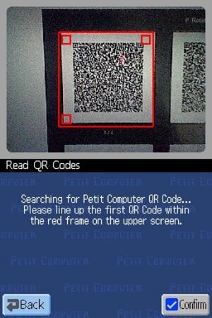 Exchanging programs using QR codes