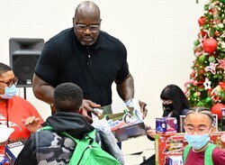Shaquille O'Neal Gave 1,000 Nintendo Switches To Kids In Need For Christmas