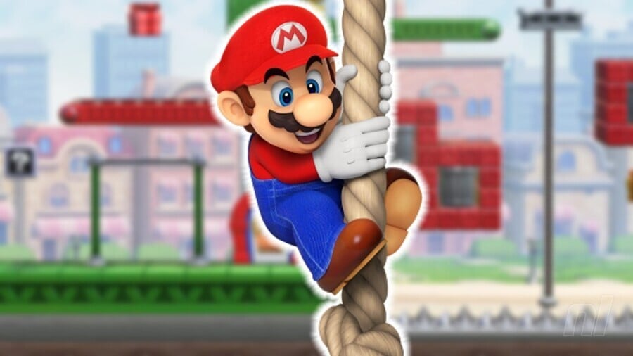 Mario vs. Donkey Kong Rope Climb