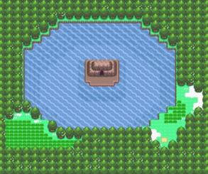 Twinleaf Town, and Lake Verity