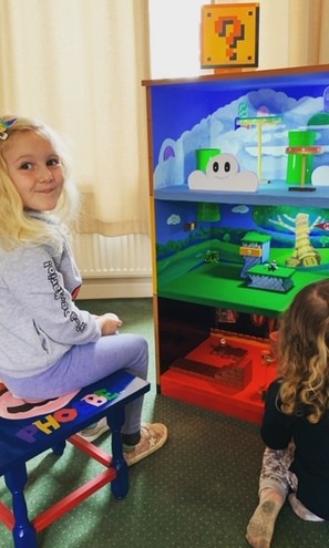 Home Made Super Mario World Play Set