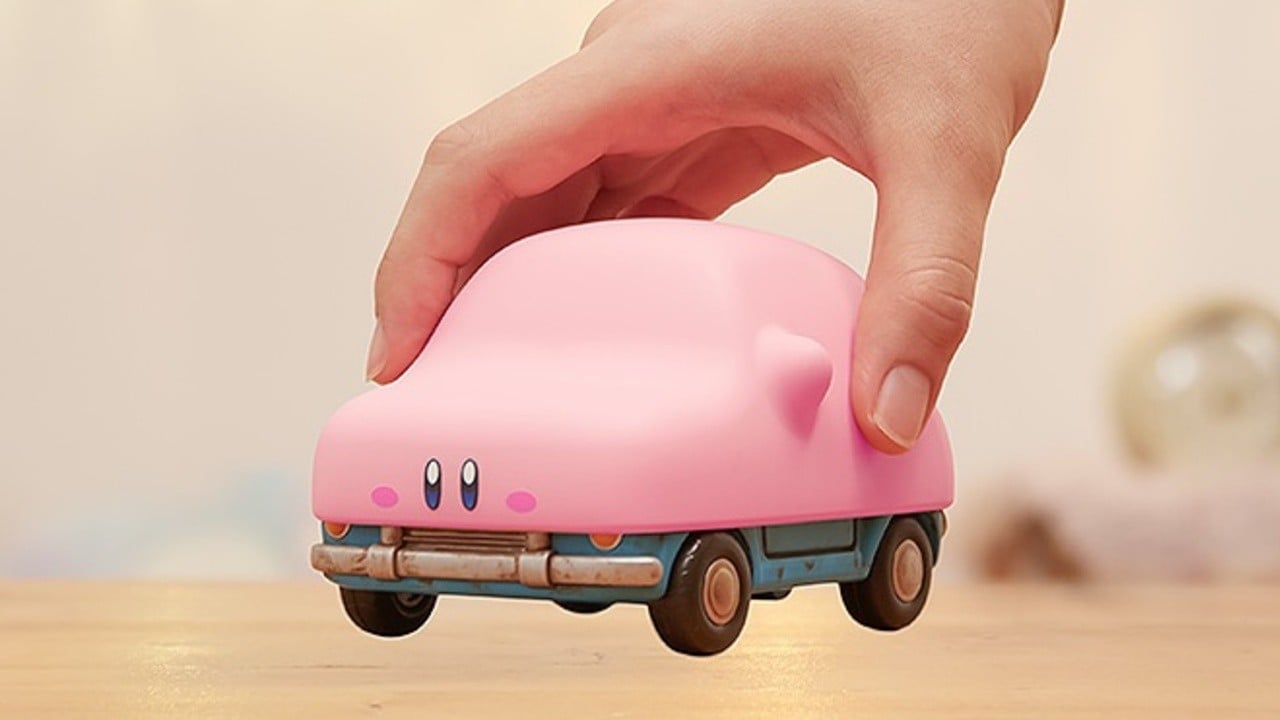 Desfile emergente "Echar para atrás" El coche Kirby ya está disponible para reservar