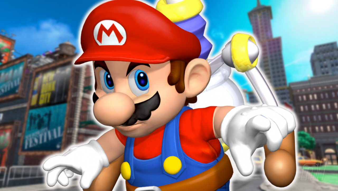 Rastgele: Modder, Mario Sunshine'ın FLUDD Cihazını Super Mario Odyssey'e Ekliyor