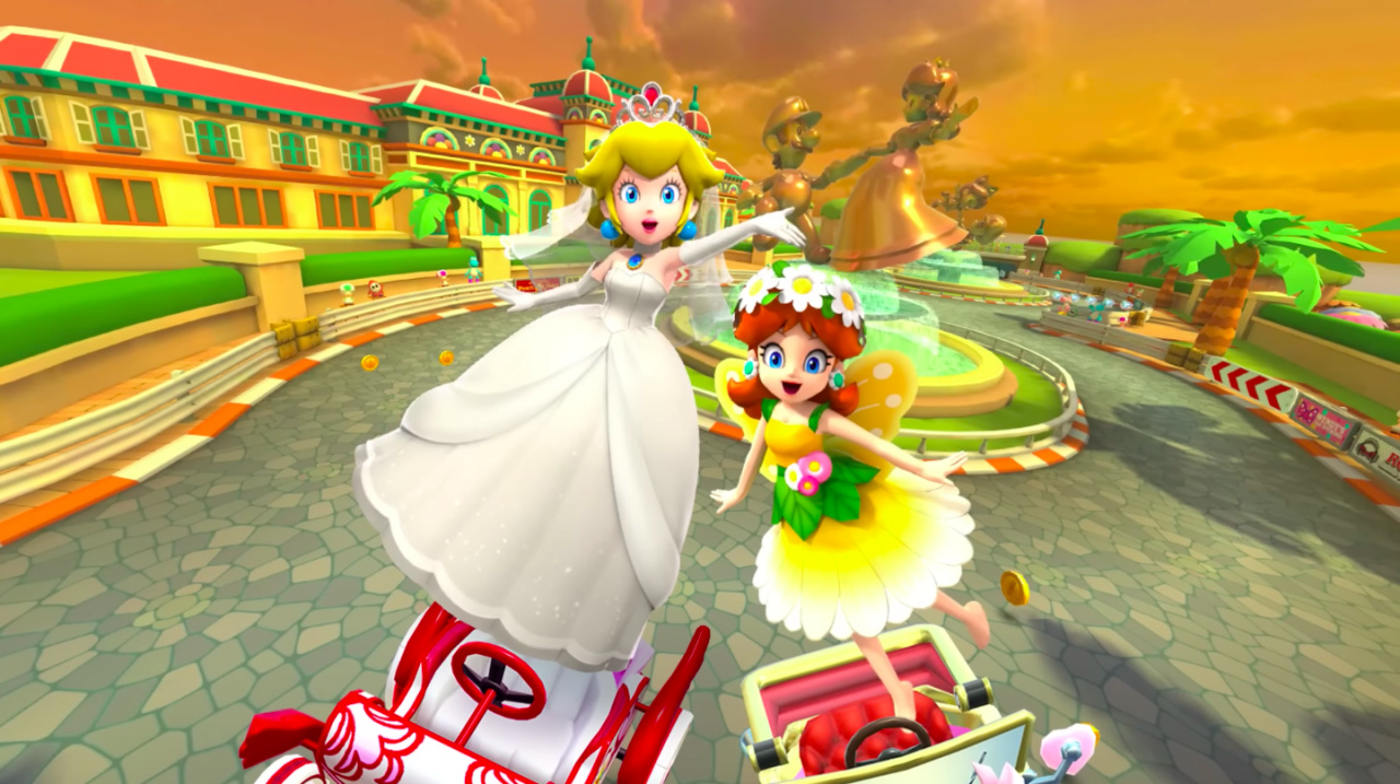 Mario Kart Turu, Yaklaşan Prenses Turuyla Şeftali Ve Papatyayı Ön Plana Koyuyor