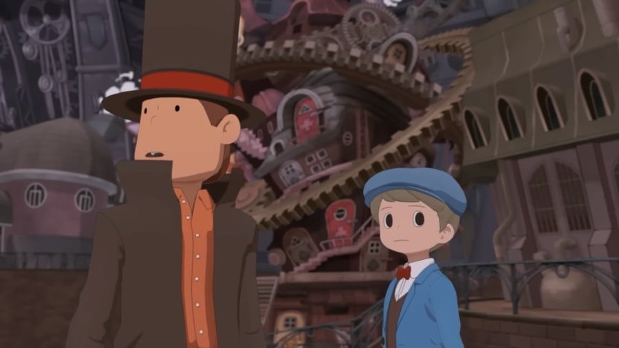 Professor Layton e o Novo Mundo do Steam