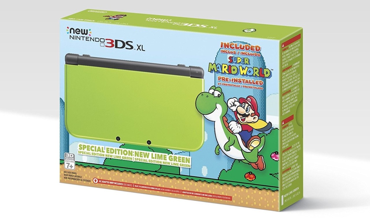 Amazon-Exclusive Lime Green New Nintendo 3DS XL Special Edition is