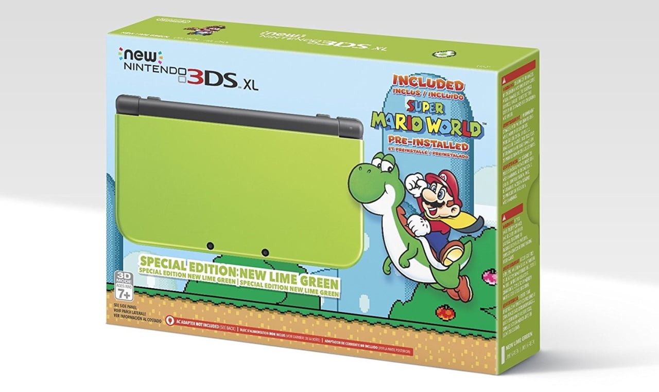 Manual aspecto Derivación Amazon-Exclusive Lime Green New Nintendo 3DS XL Special Edition is Now  Available in North America | Nintendo Life