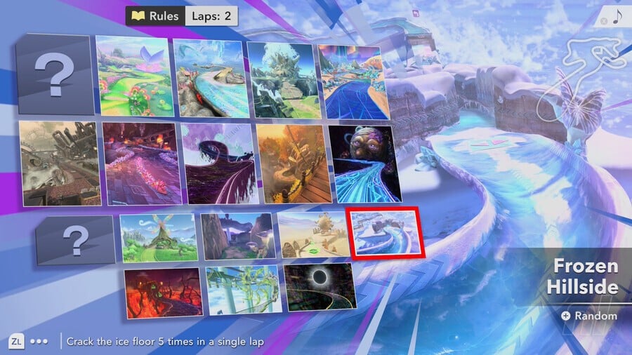 Kirby Air Riders Air Ride Track