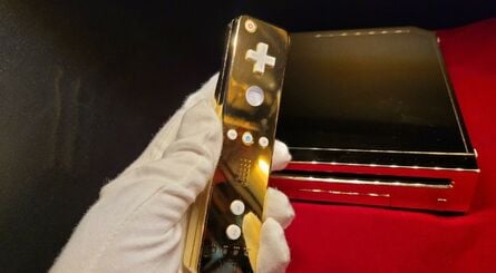 Queen Elizabeth's Golden Nintendo Wii Remote