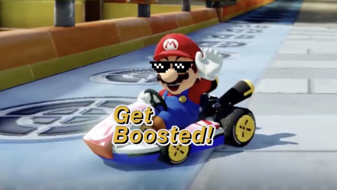 Random: This Weird Mario Kart Meme Is Supposed To Combat COVID
