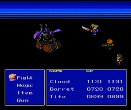 Final Fantasy VII Demake Famiclone