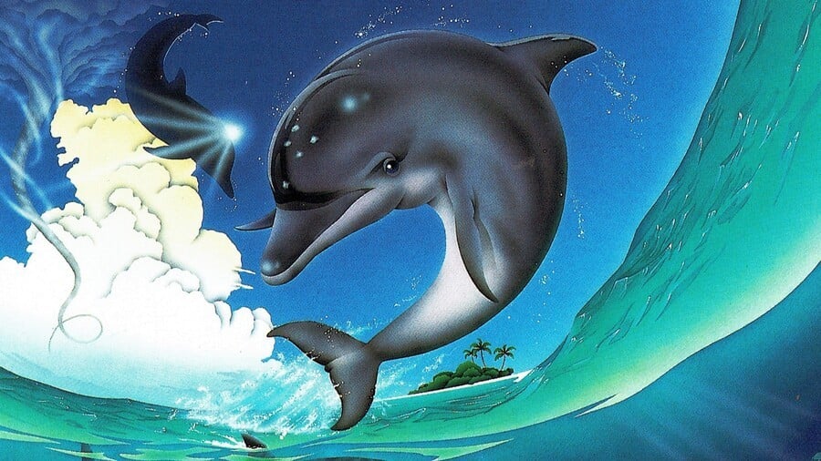 Ecco the Dolphin Japanese Box Art