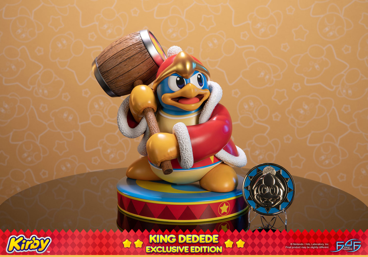 First 4 Figures Expands Kirby Range With Two King Dedede Statues Pre 