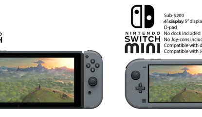 The Switch Mini Isn't Real Yet, But These Mock-Ups Sure Are Convincing