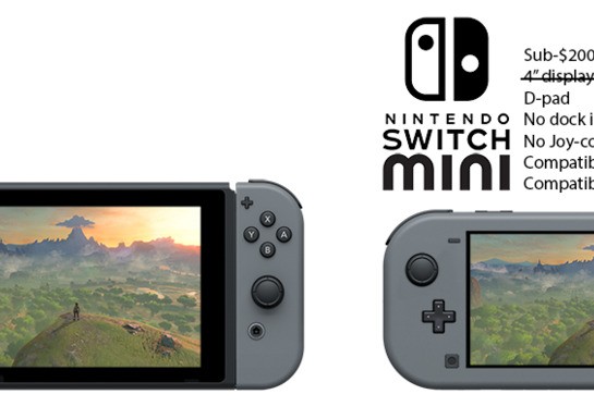The Switch Mini Isn't Real Yet, But These Mock-Ups Sure Are Convincing