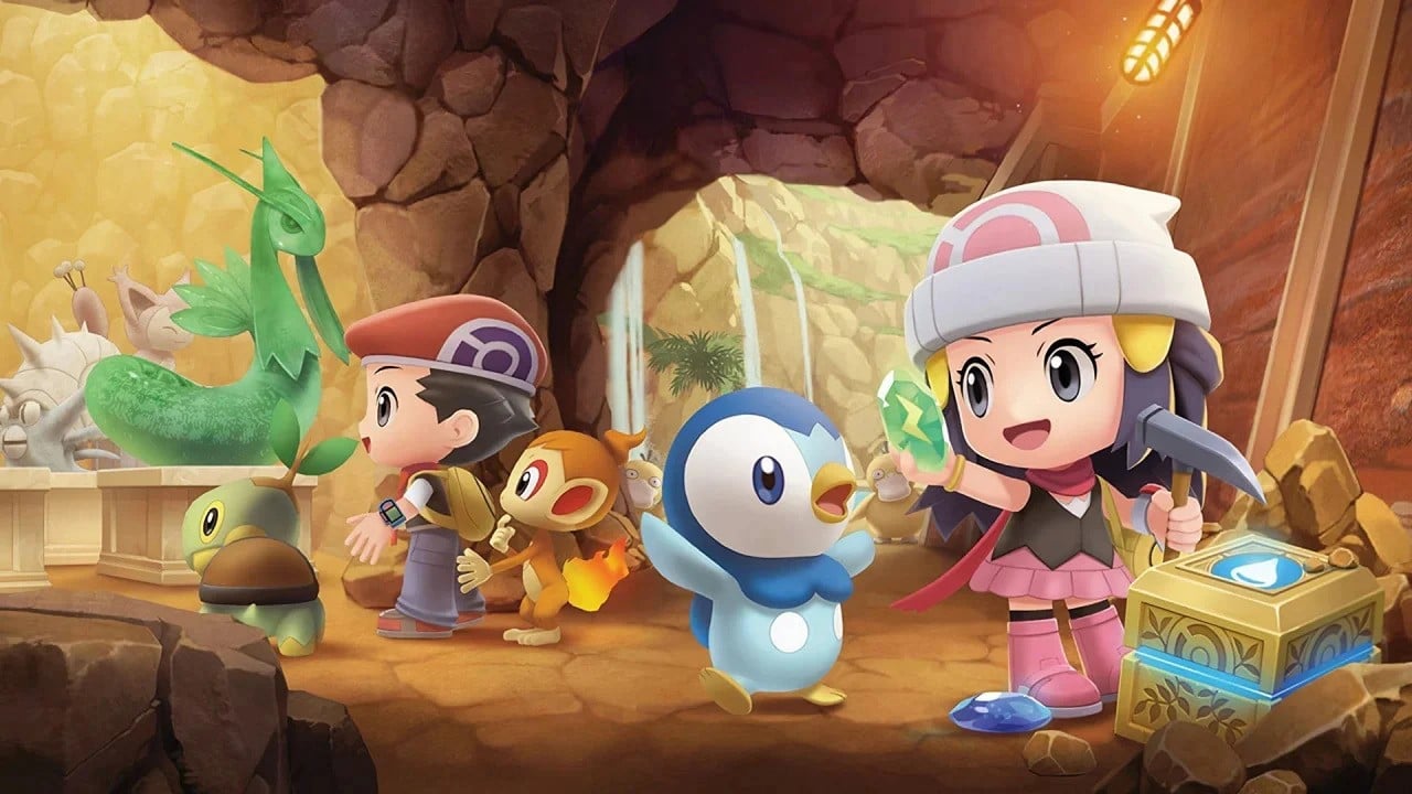 Pokémon Diamante e Perla Remake si sono classificati 3° nella classifica NPD per il mese di novembre