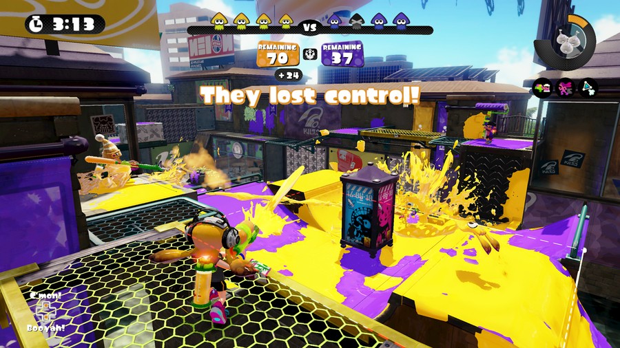 Splatoon Splat Zones