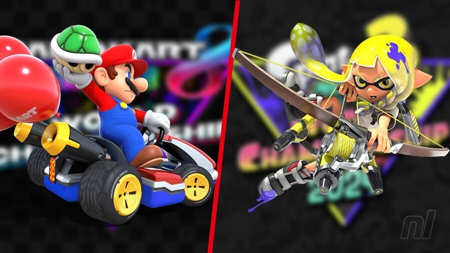 Mario Kart 8 Deluxe / Splatoon 3 World Championships 2024