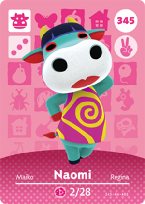 Naomi amiibo card