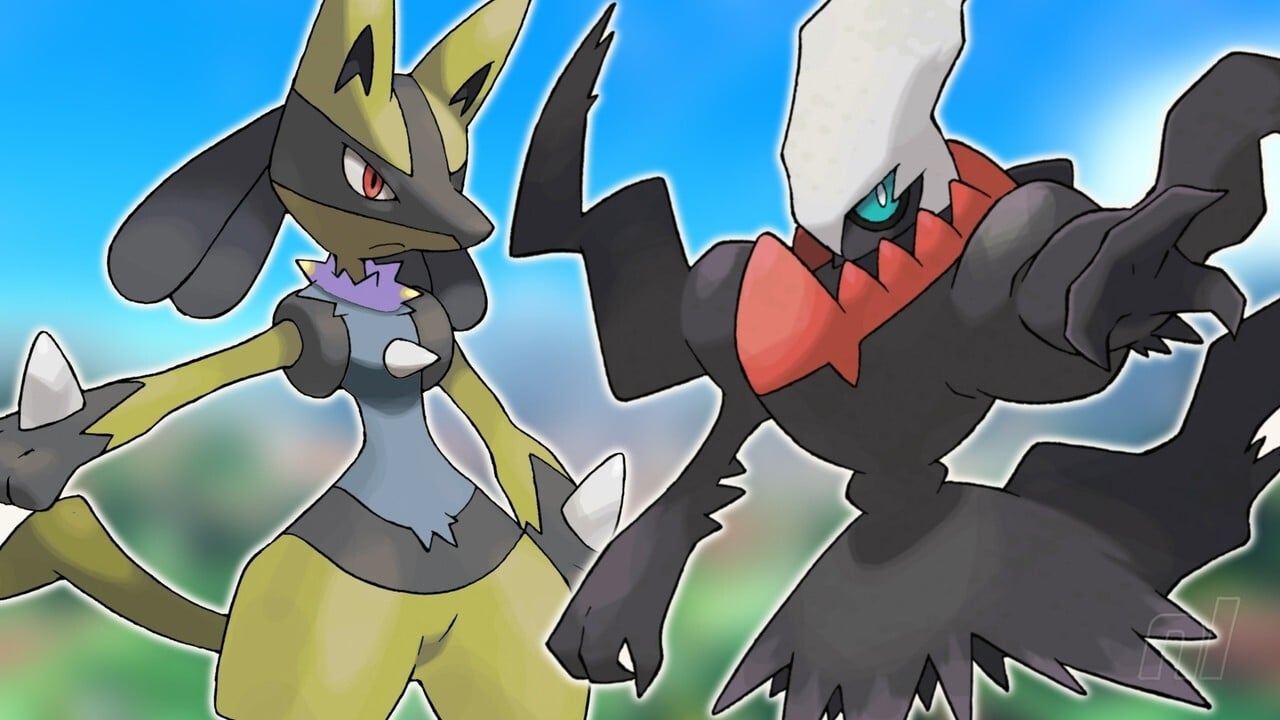 Grab a free Shiny Lucario and Darkrai in Pokemon Scarlet and Violet