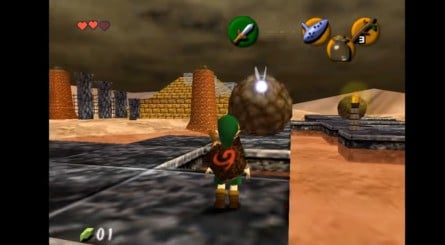 Zelda 64 Shifting Sand Dungeon (Release & Download) Developer Commentary 3 2 Screenshot