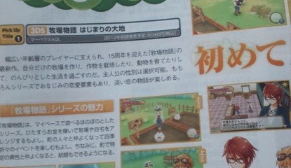 Marvelous Reveals Brand New Harvest Moon for 3DS