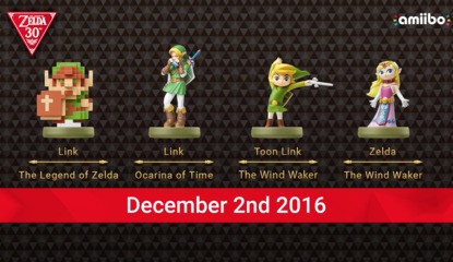 New Legend of Zelda amiibo Are Coming In December
