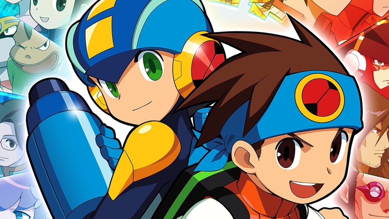  Mega Man Battle Network Legacy Collection - Switch : Capcom U S  A Inc: Video Games