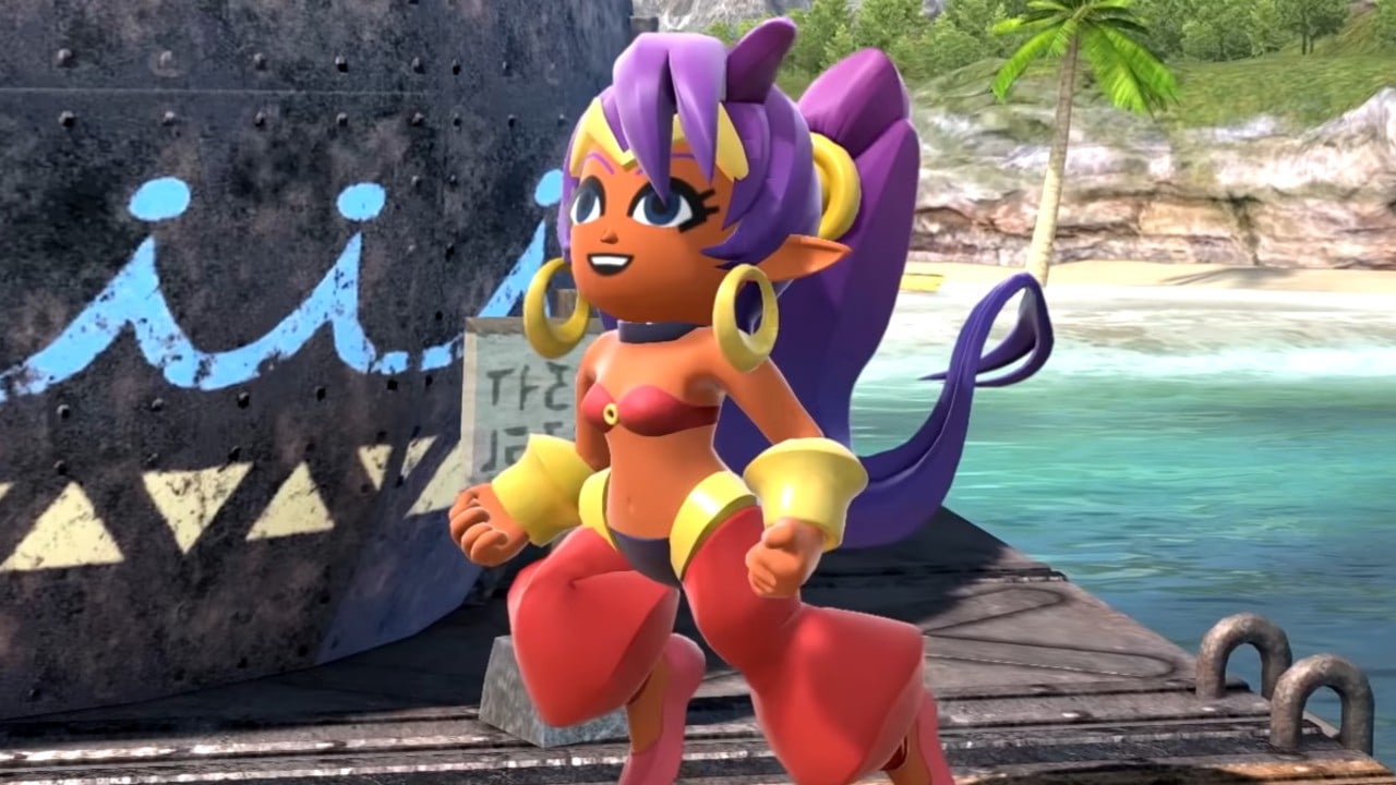 Random: Smash Fan celebra il costume di un combattente Shantae Mii con un palcoscenico personalizzato
