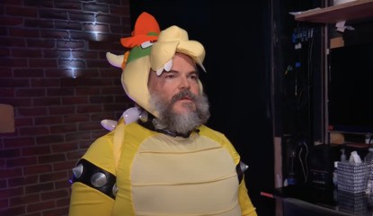 Jack Black Wears 'Revealing' Bowser Costume For Mario Movie Promo