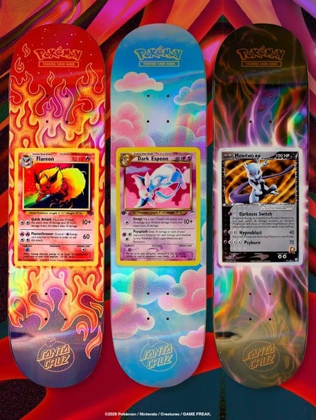 Pokémon x Santa Cruz