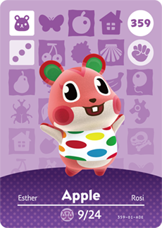 Carte Amiibo Animal Crossing N 301