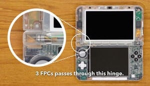 A naked 3DS XL