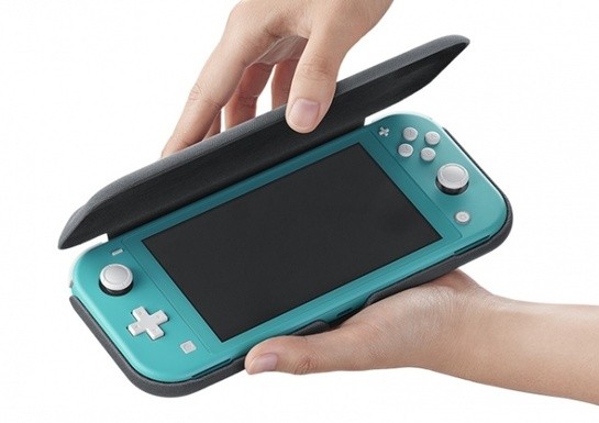 This Official Switch Lite Flip Cover Looks Perfect For Keeping Your Console Safe