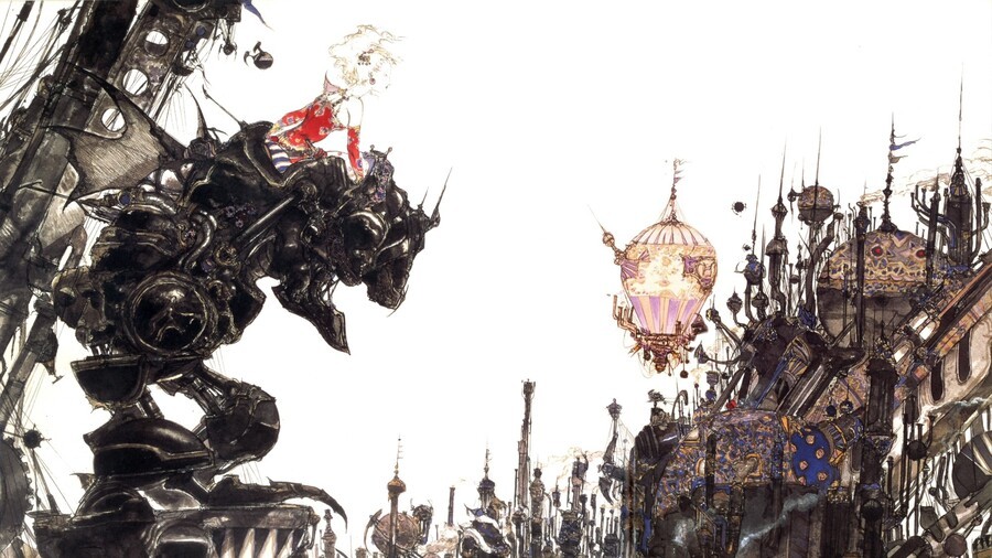 Final Fantasy VI Offizielle Art Terra Magitek-Rüstung