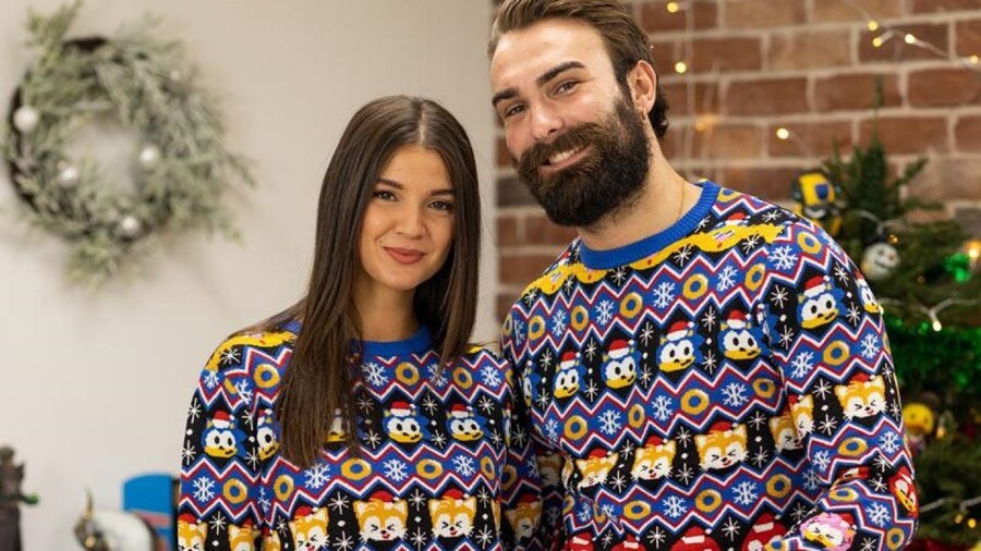 Sonic Gaming Xmas Jumper